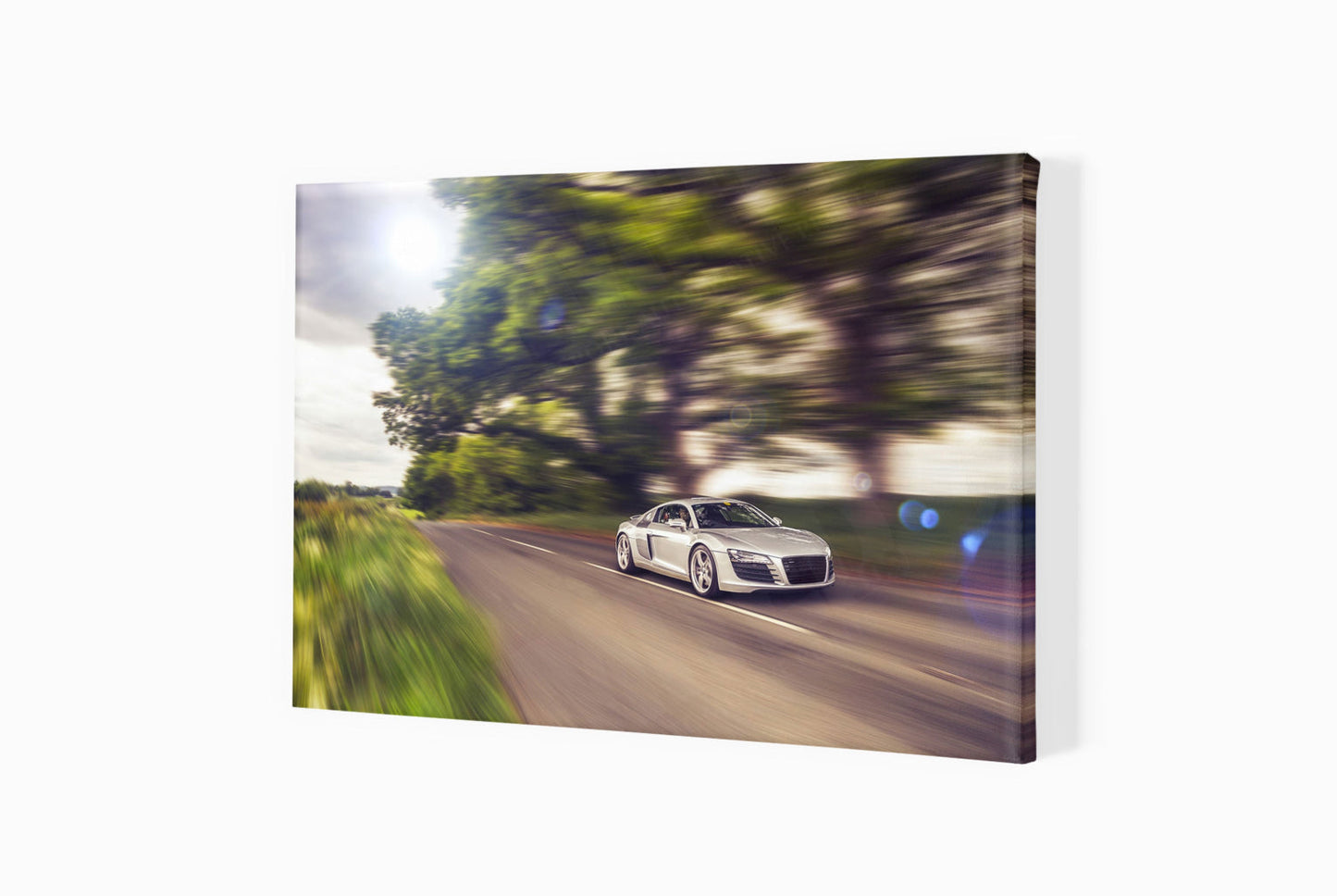 Audi R8 in the Clent Hills