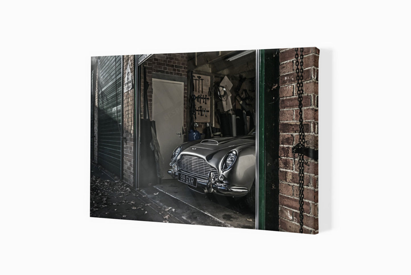 Aston Martin DB5 at Bicester Heritage