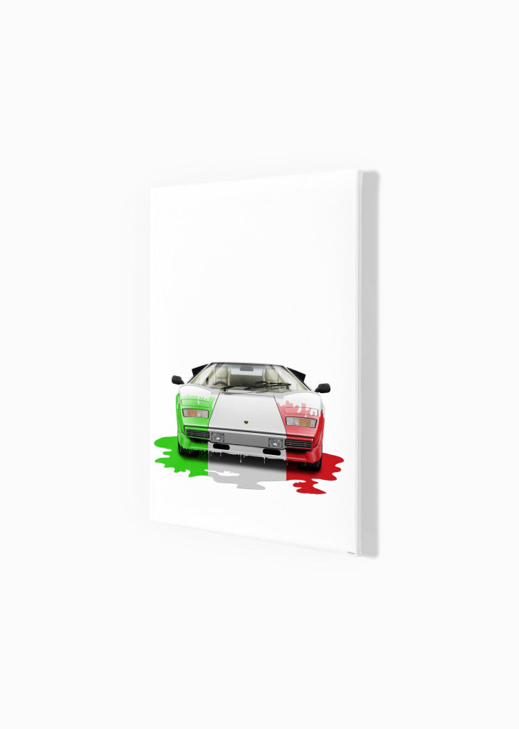 Lamborghini Countach (tricolore in uno)