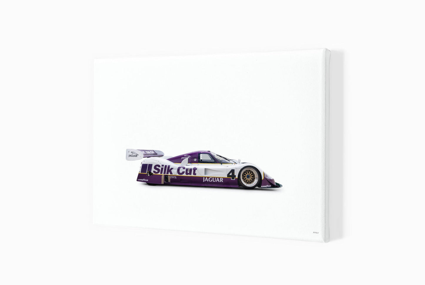 Jaguar XJR-11 (Silk Cut) on white