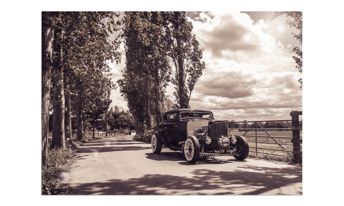 1932 Ford Hot Rod at Statfold Barn Railway