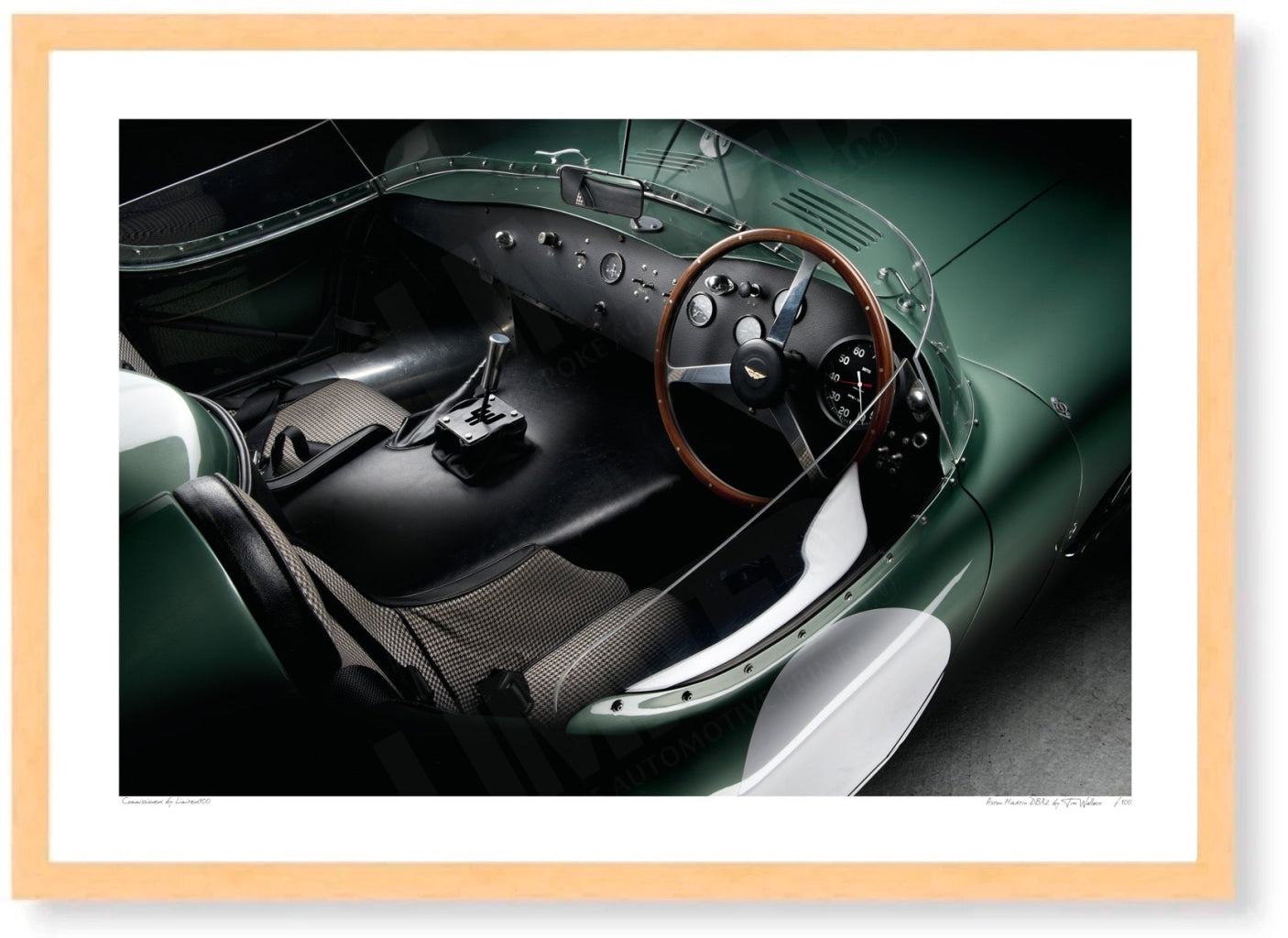 Aston Martin DBR2 (inside)