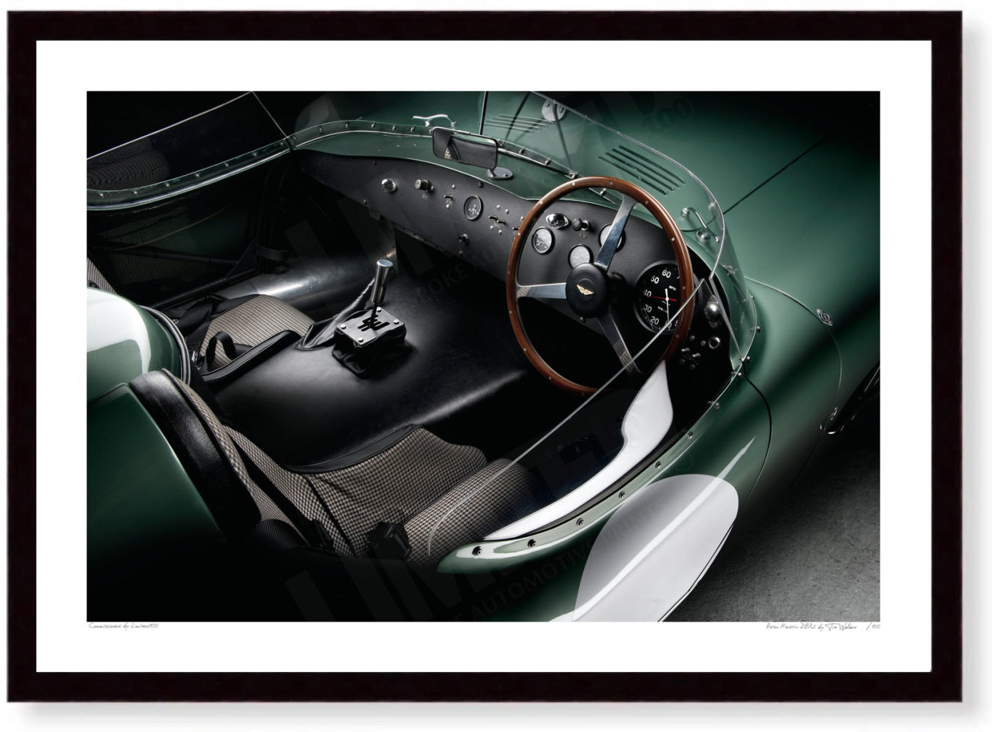 Aston Martin DBR2 (inside)