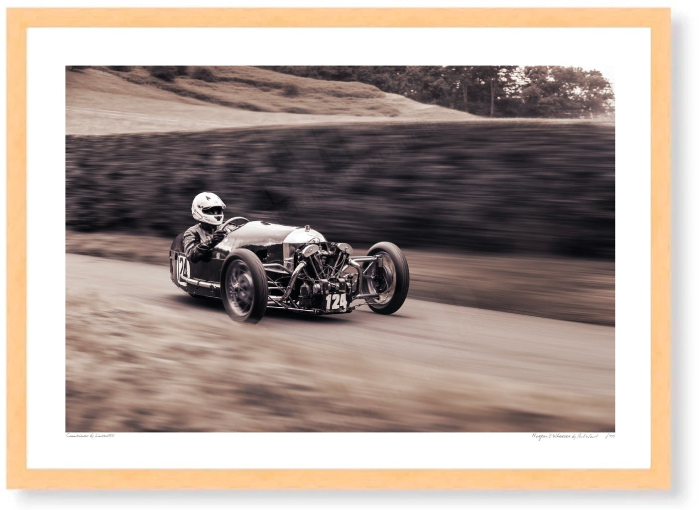 Morgan 3 Wheeler at Shelsley Walsh Hill Climb