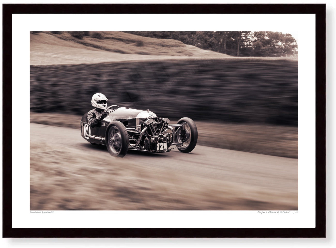Morgan 3 Wheeler at Shelsley Walsh Hill Climb