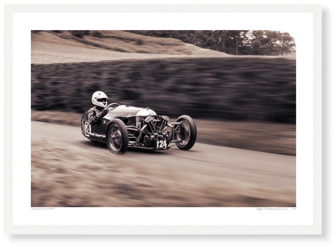 Morgan 3 Wheeler at Shelsley Walsh Hill Climb