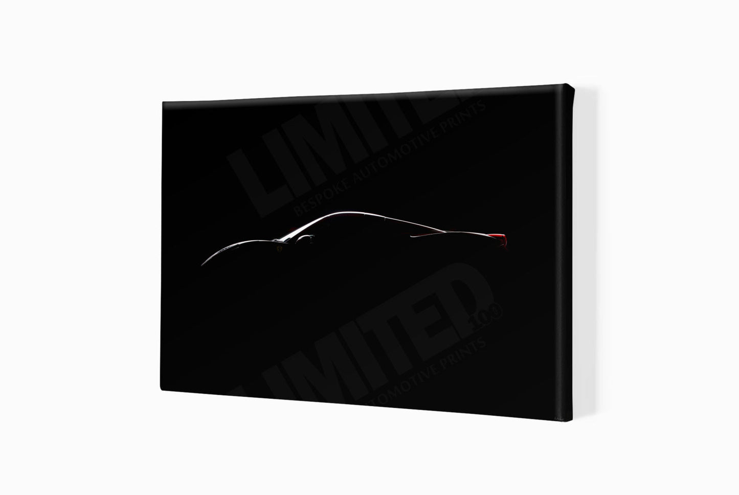Ferrari 458 silhouette