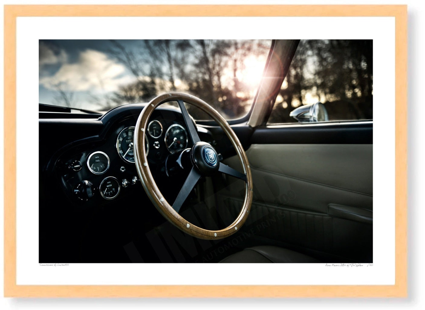 Aston Martin DB4 (interior)