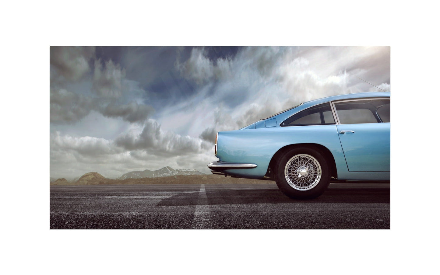 Aston Martin DB4 side profile