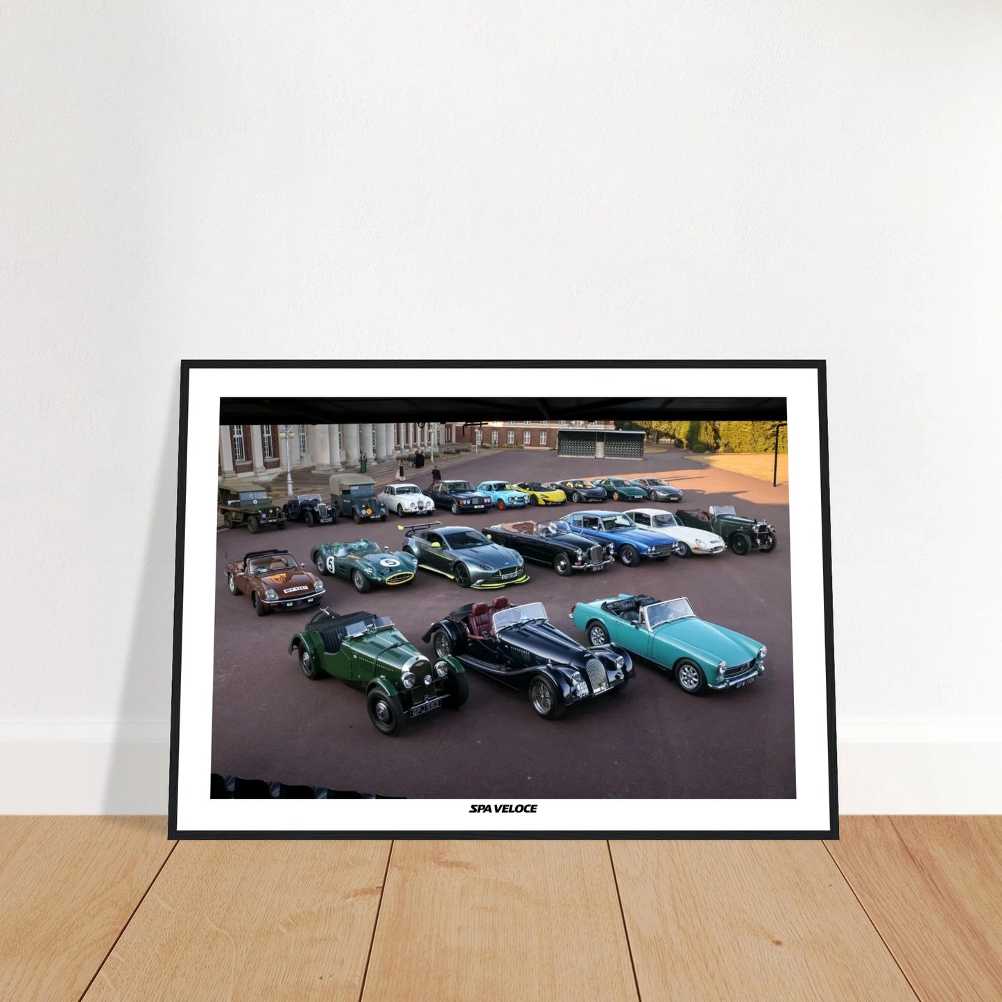 Spa Veloce Classic Semi-Glossy Paper Wooden Framed Print