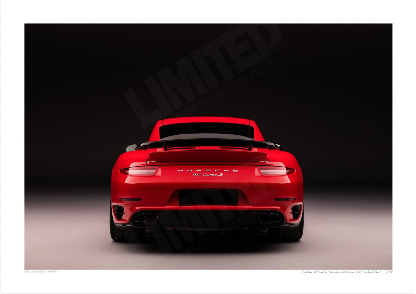 Porsche 911 (991.1) Turbo S Exclusive GB Edition