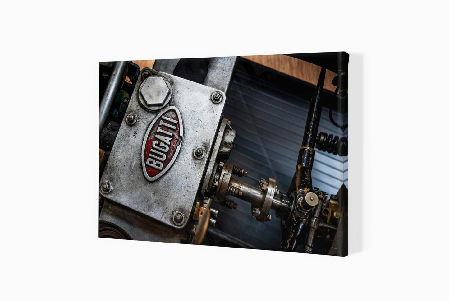 Bugatti transmission detail