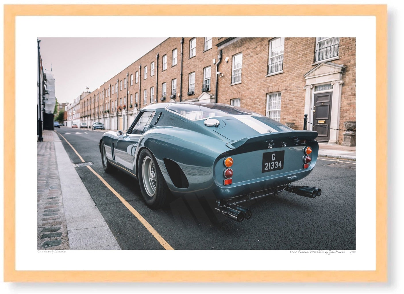Ferrari 250 GTO 1962 in Knightsbridge (C-pillar)