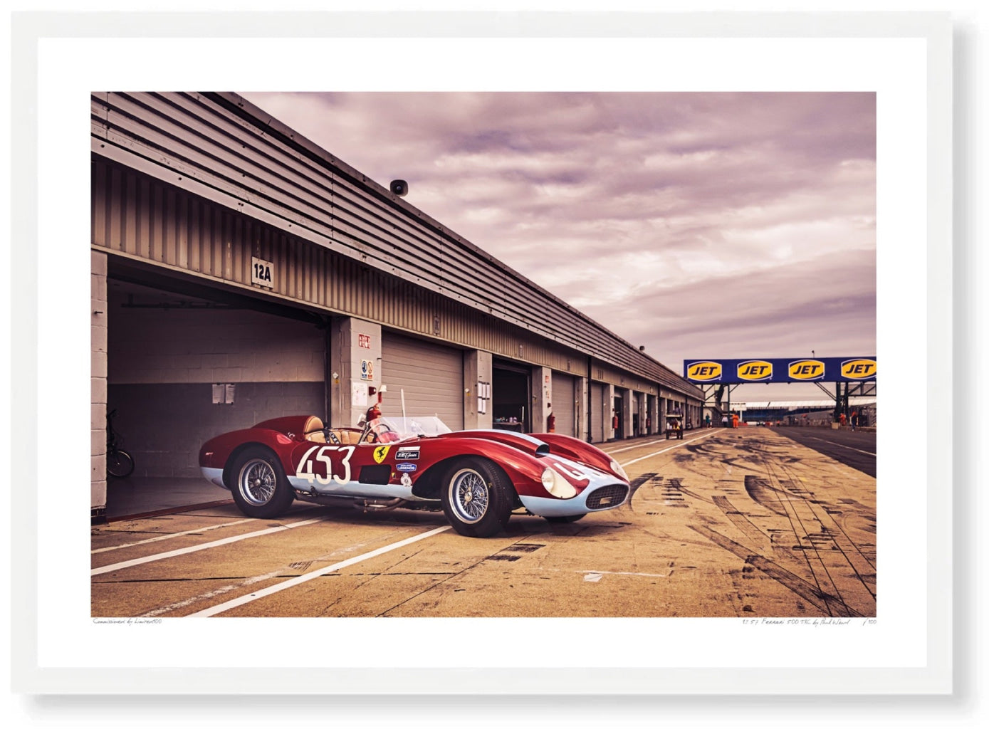 1957 Ferrari 500 TRC at Silverstone Classic