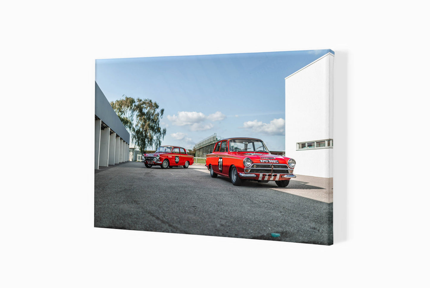 Lotus Cortinas (taking a break)