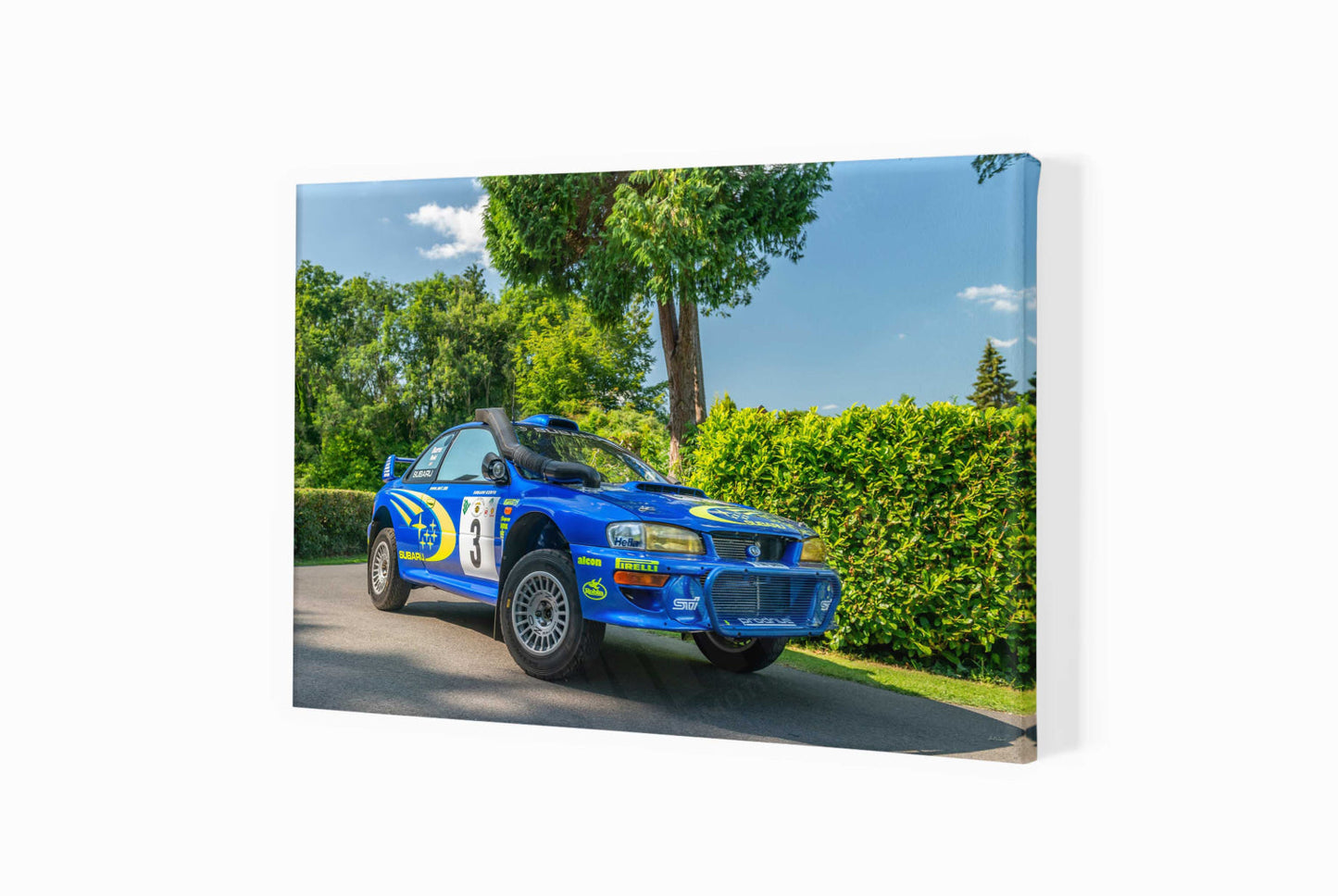 Subaru Impreza WRC at Shelsley Walsh Hill Climb