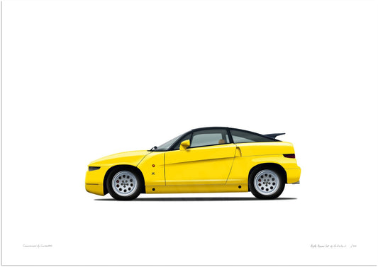 Alfa Romeo SZ (yellow)