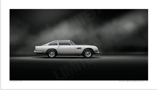 Aston Martin DB5 side profile (studio)
