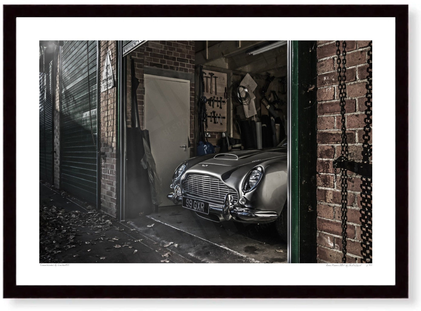 Aston Martin DB5 at Bicester Heritage