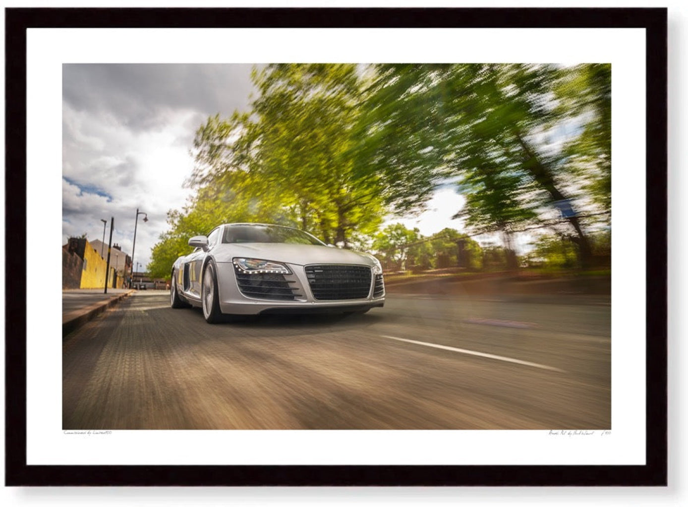 Audi R8 in the Jewellery Quarter
