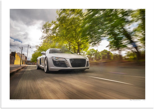 Audi R8 in the Jewellery Quarter