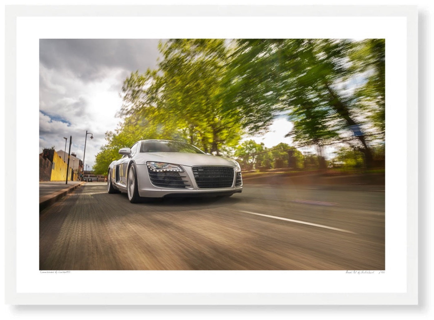 Audi R8 in the Jewellery Quarter