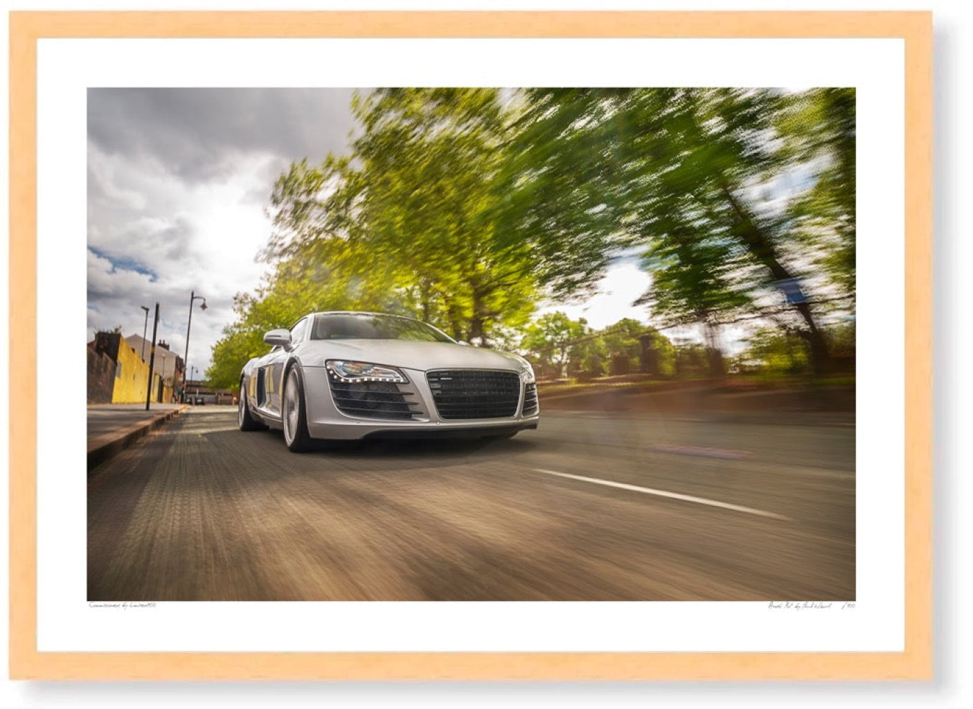 Audi R8 in the Jewellery Quarter