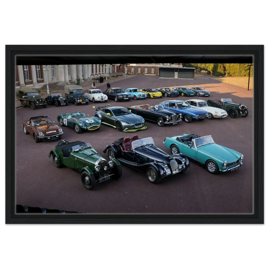 Spa Veloce Framed Canvas Print 40x60 cm / 16x24″