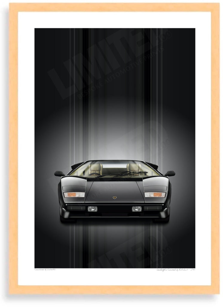 Lamborghini Countach (black, black)