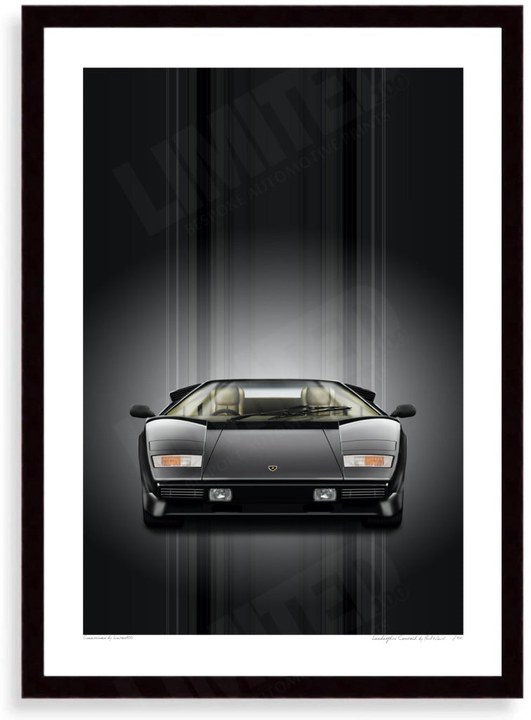 Lamborghini Countach (black, black)