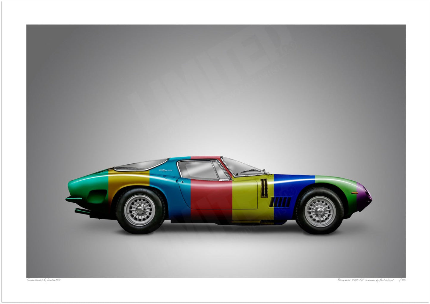 Bizzarrini 5300 GT Strada (stripes)