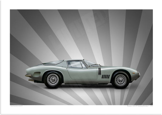 Bizzarrini 5300 GT Strada (silver stripes)