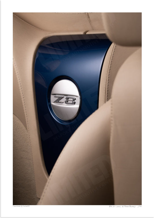 BMW Z8 interior (detail)
