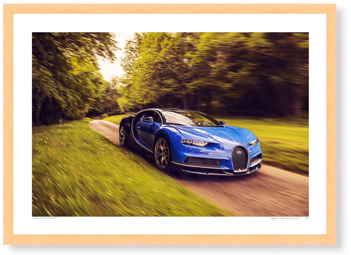 Bugatti Chiron at Prescott Hill Climb