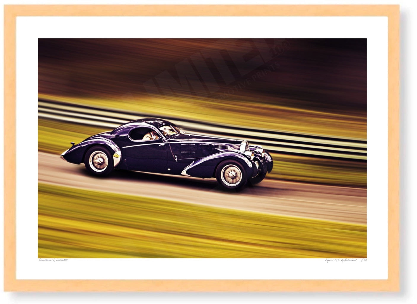Bugatti 57C at Prescott Hill Climb