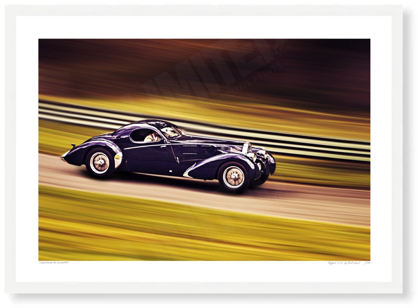 Bugatti 57C at Prescott Hill Climb
