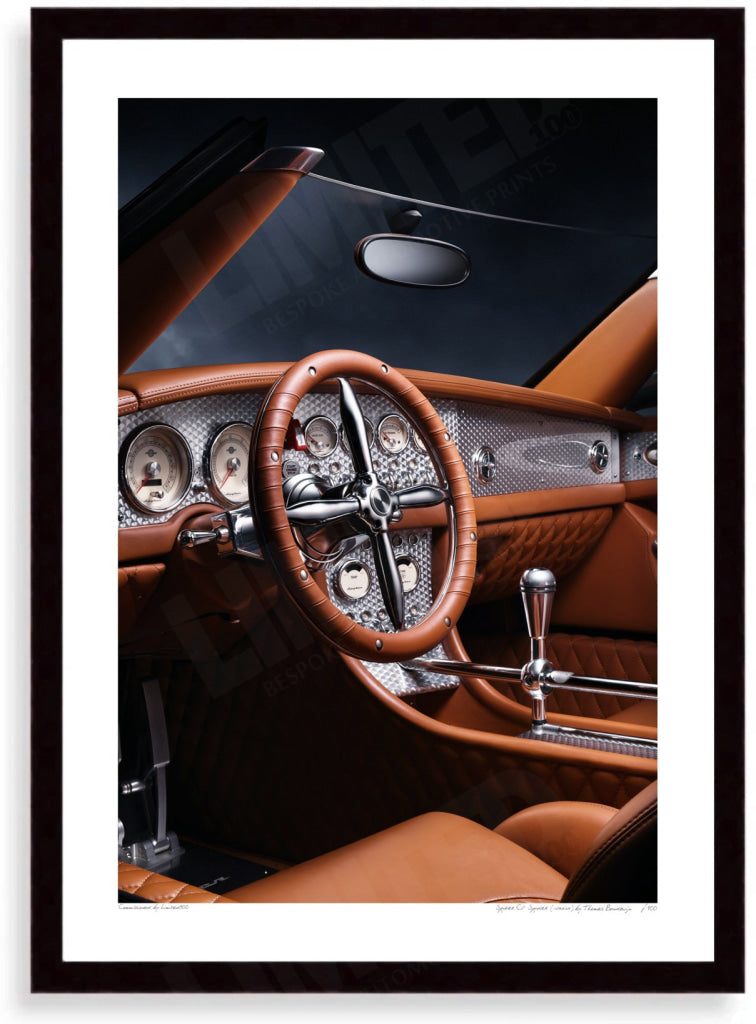 Spyker C8 Spyder (interior)