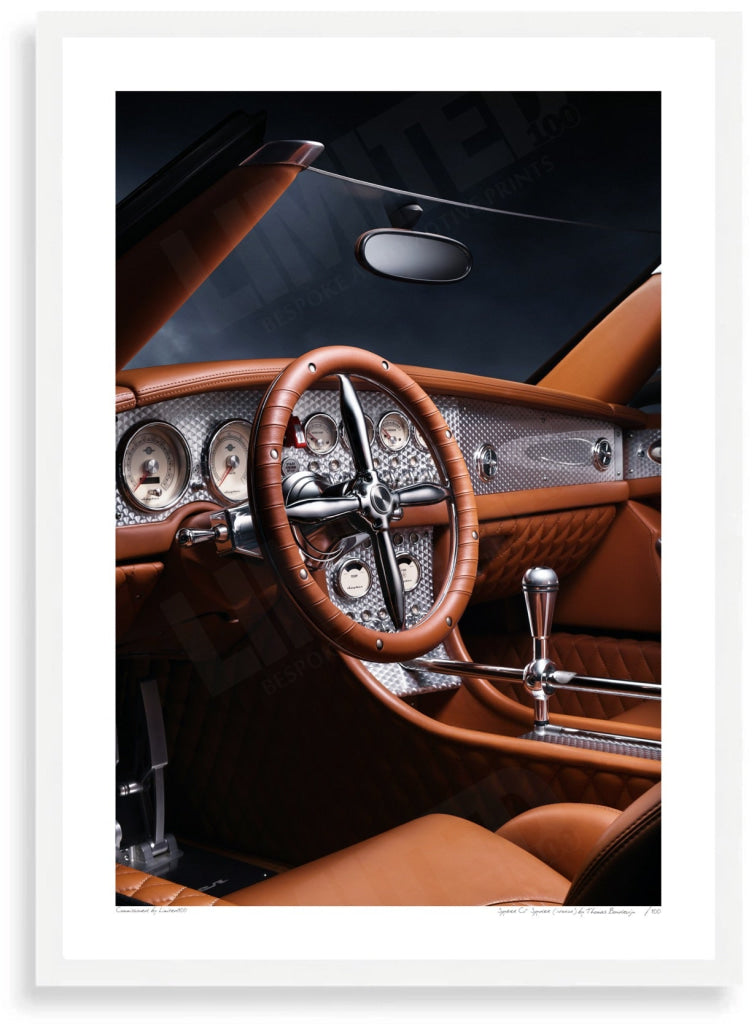 Spyker C8 Spyder (interior)