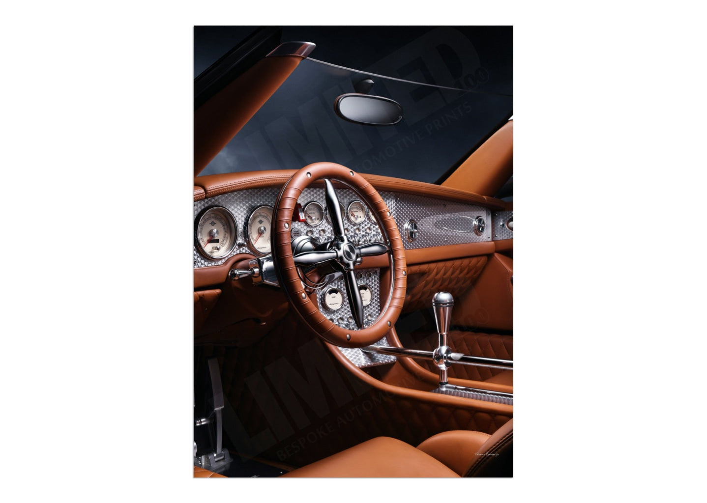 Spyker C8 Spyder (interior)