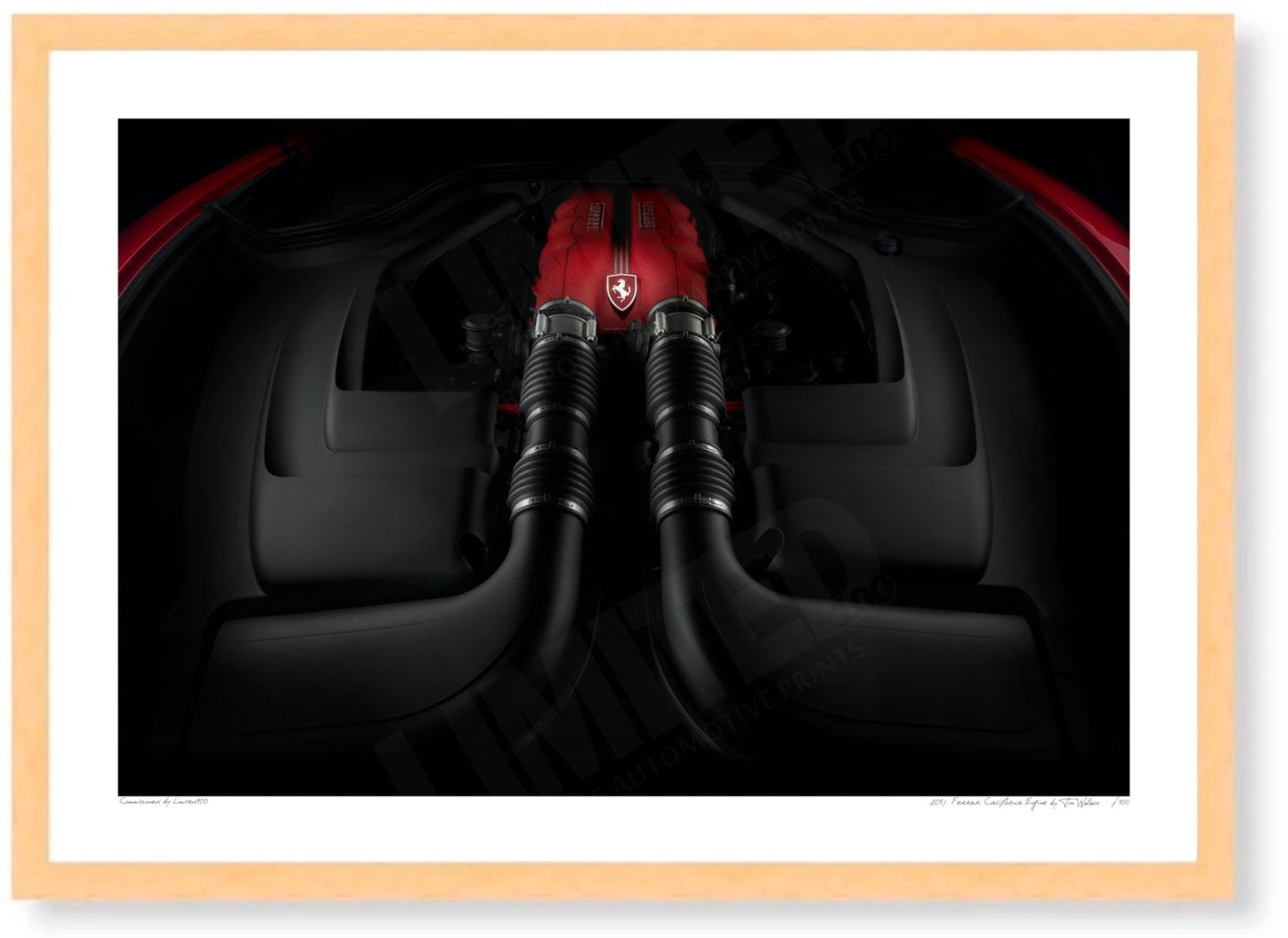Ferrari California Engine