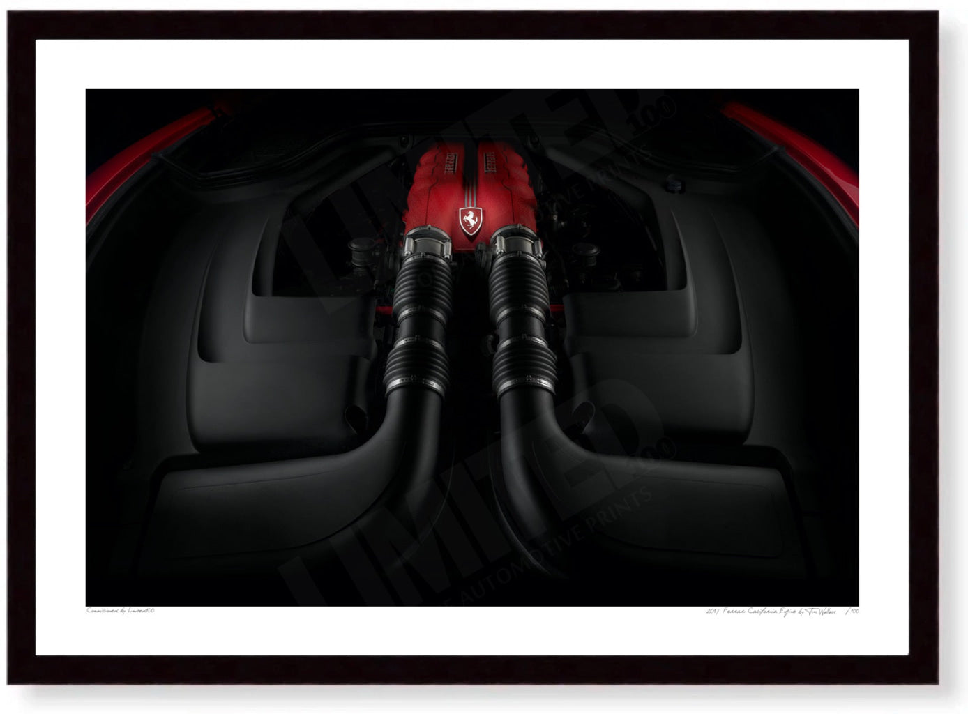 Ferrari California Engine