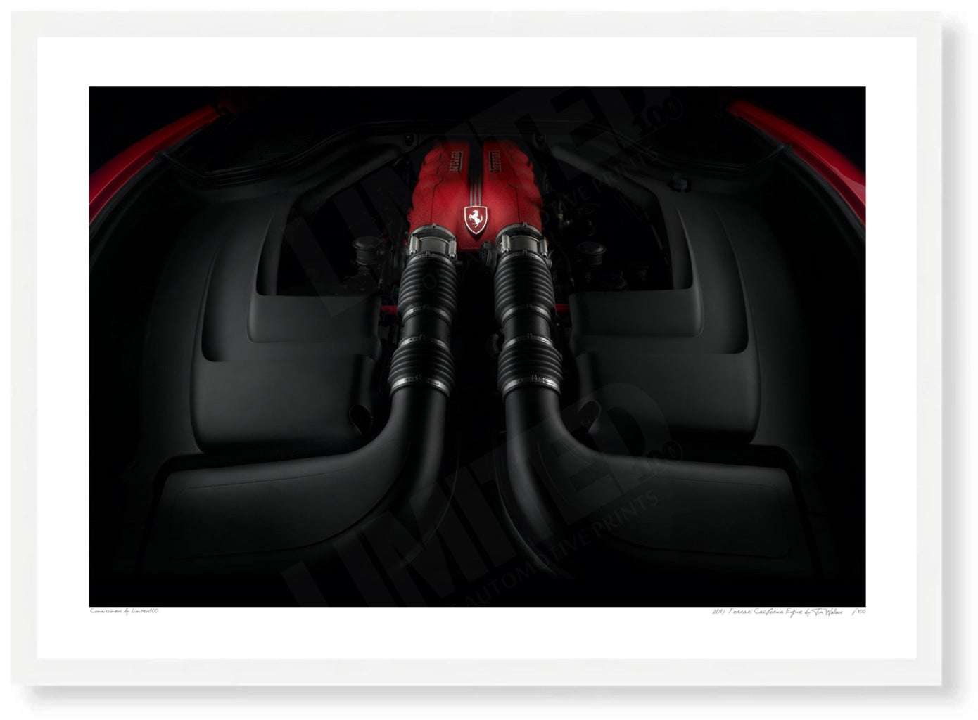 Ferrari California Engine