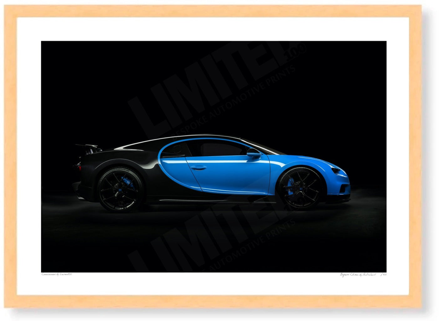 Bugatti Chiron (side profile)