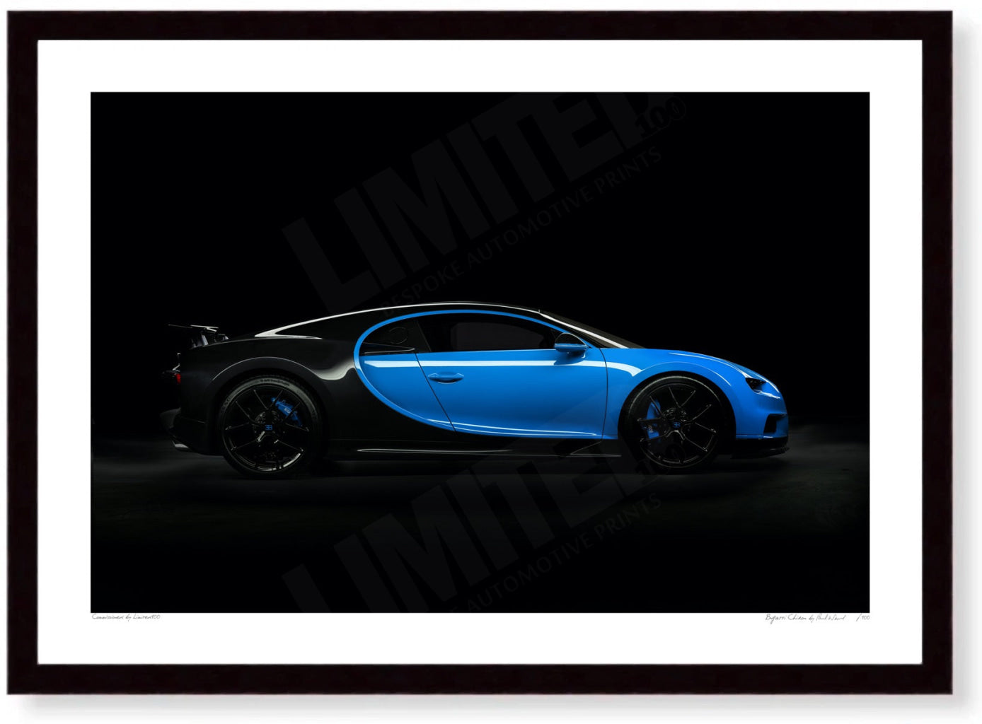 Bugatti Chiron (side profile)