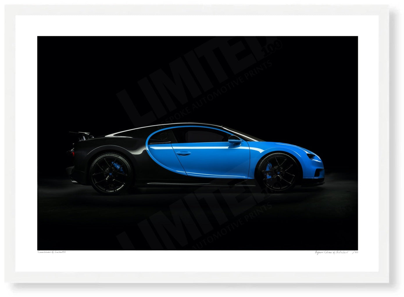 Bugatti Chiron (side profile)