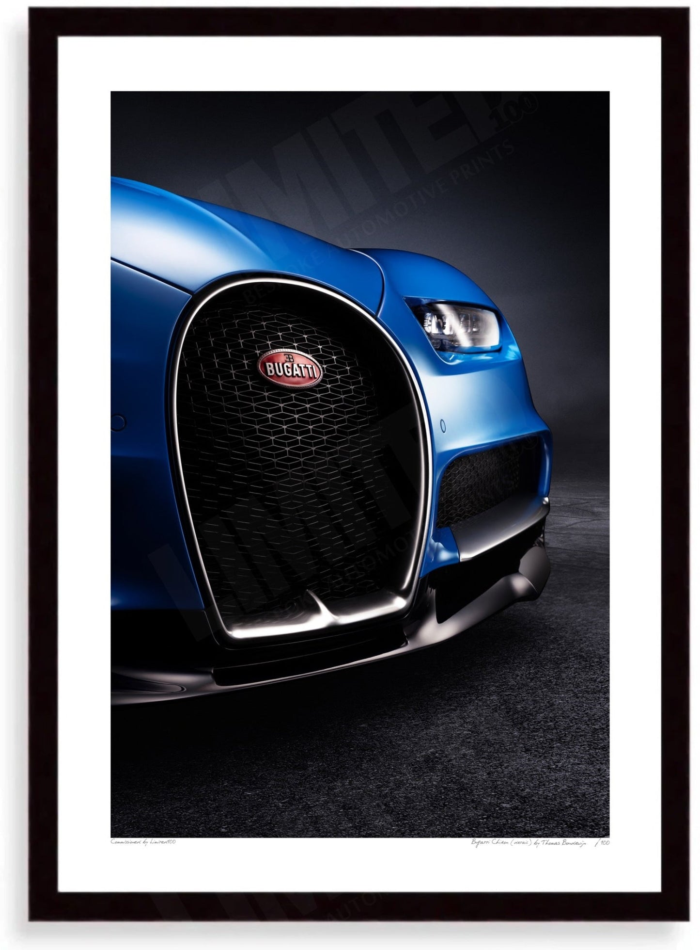 Bugatti Chiron (detail)