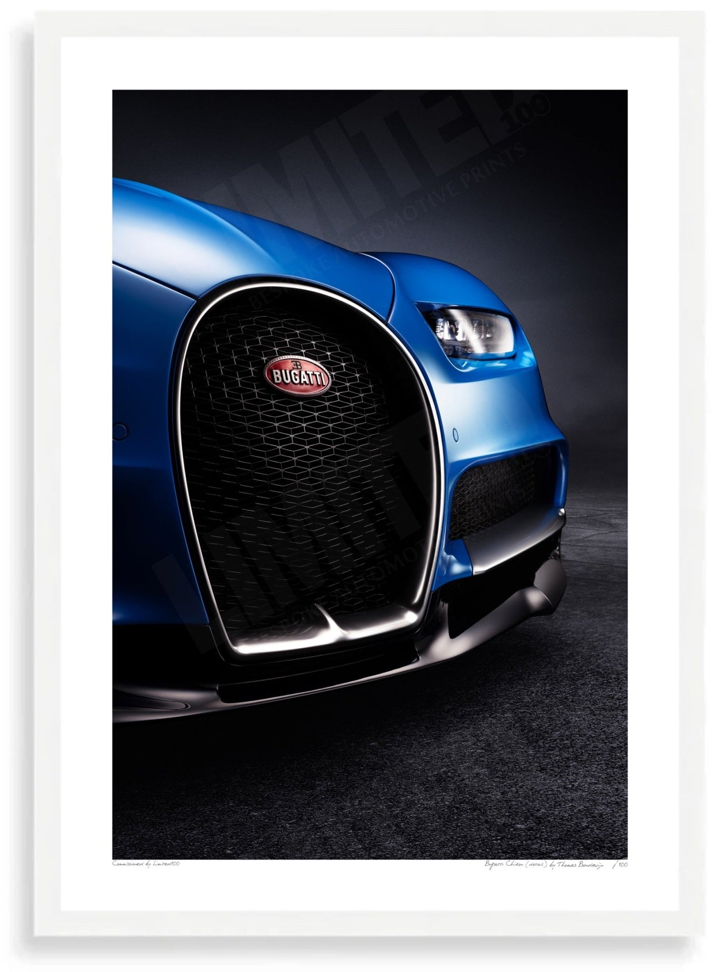 Bugatti Chiron (detail)