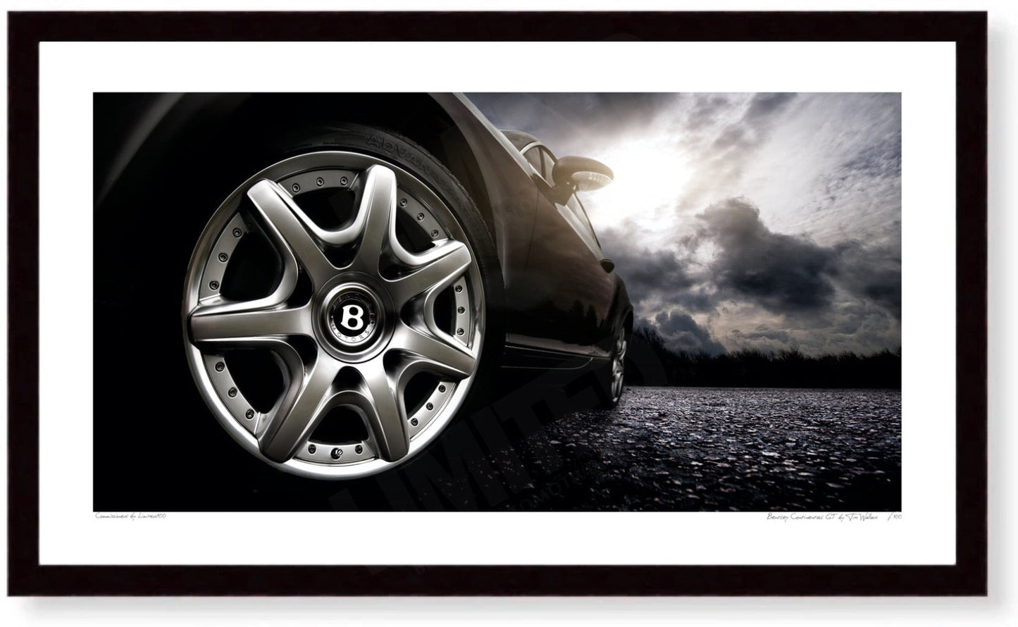 Bentley Continental GT (wheel, detail)