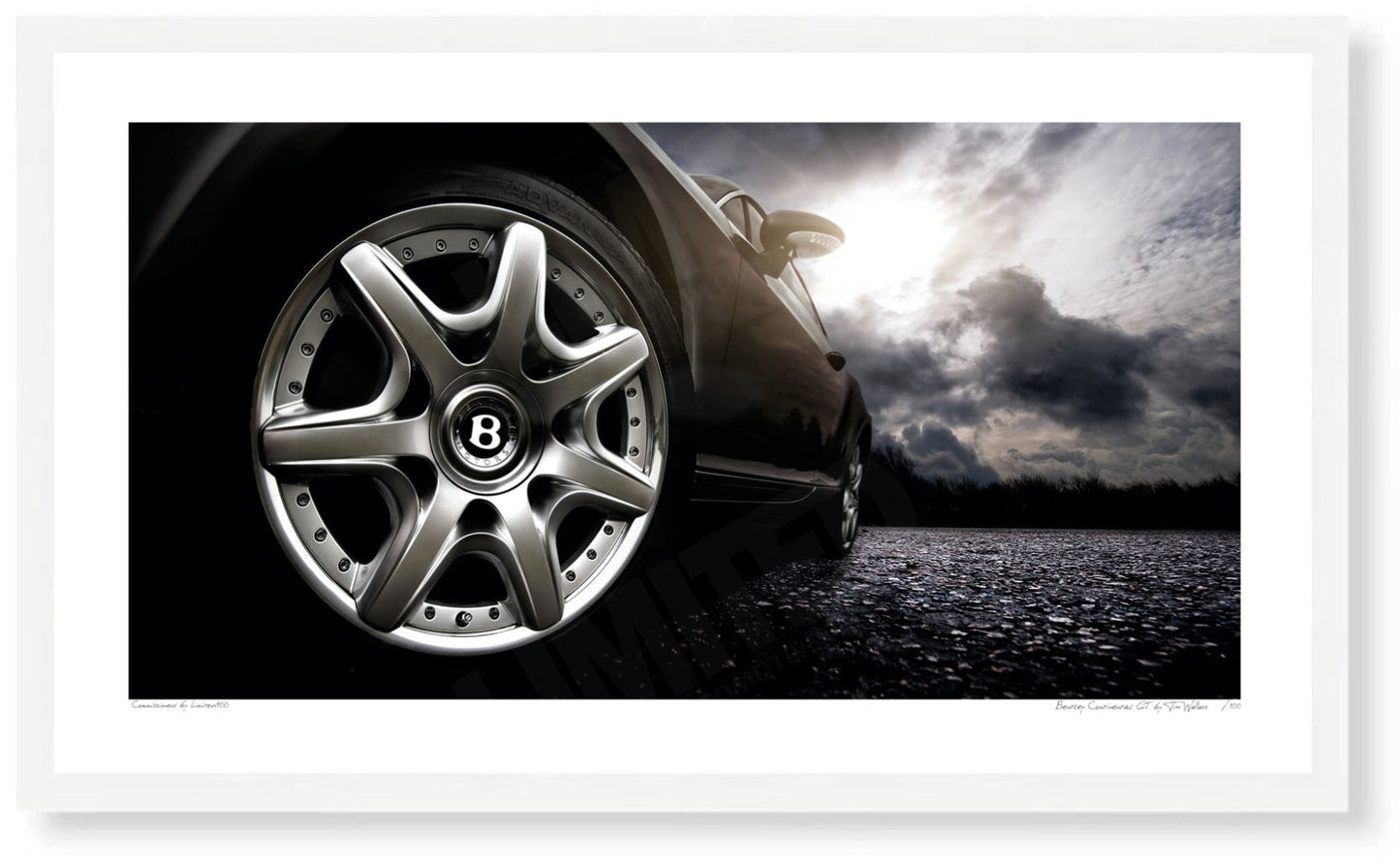 Bentley Continental GT (wheel, detail)