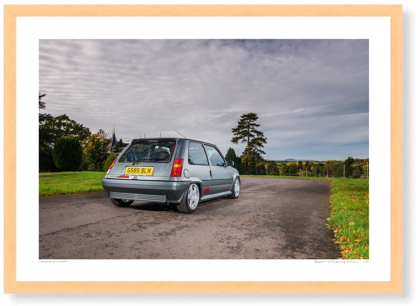 Renault 5 GT Turbo (Phase 2) rear